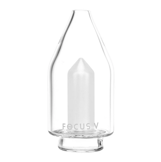 Focus V Carta 2 Glass Top clear in colour. side view