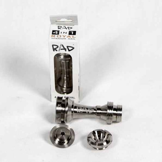 RAD Royal King and Queen Titanium 4‑in‑1 Nail