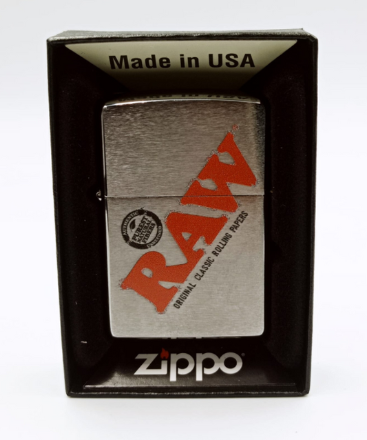 RAW Zippo Silver