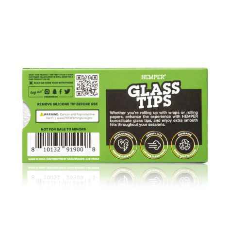 Hemper Glass Filter Tips