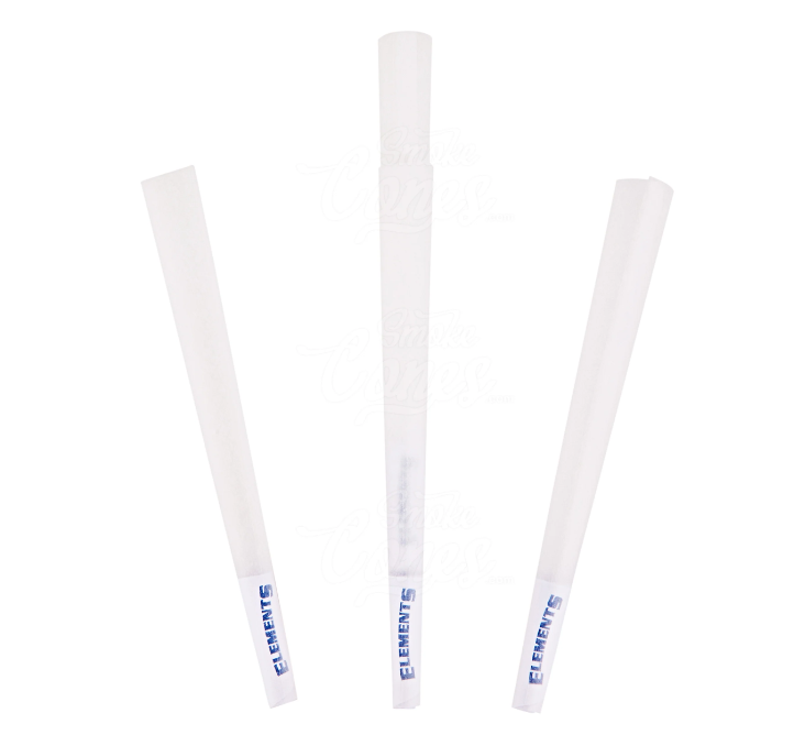 Elements Blue King Size Bulk Cones 800's 3 cones displayed