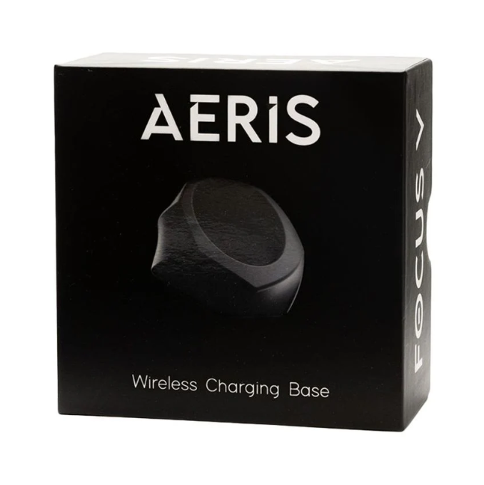 AERiS wireless charging base packaging 