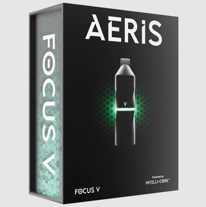 AERIS Focus V packaging box side view