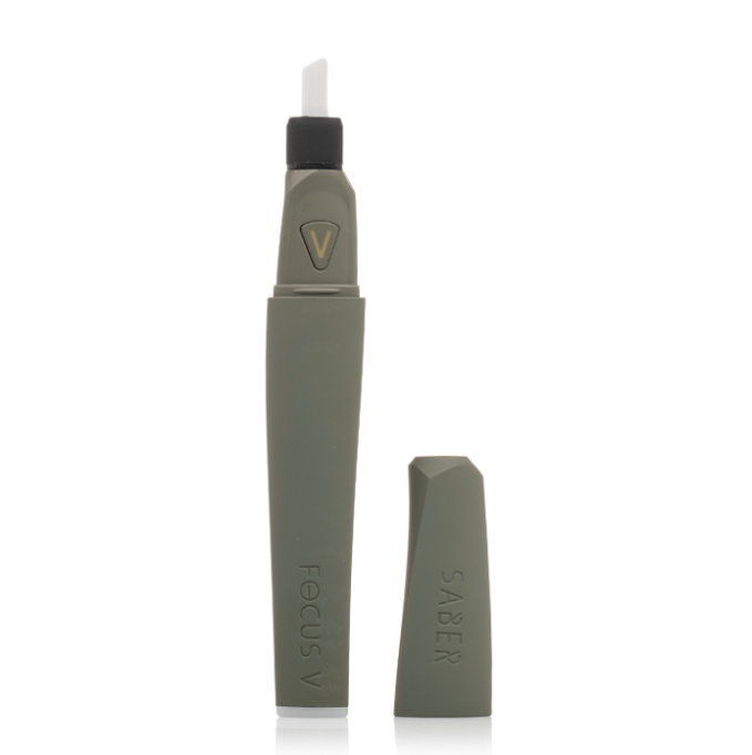 Focus V Saber Hot Knife green side view