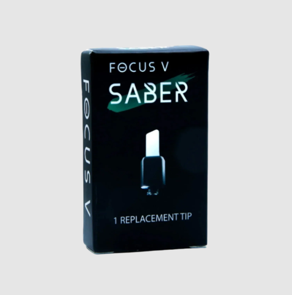 Box of Focus V Saber replacement tip 1 pack in box