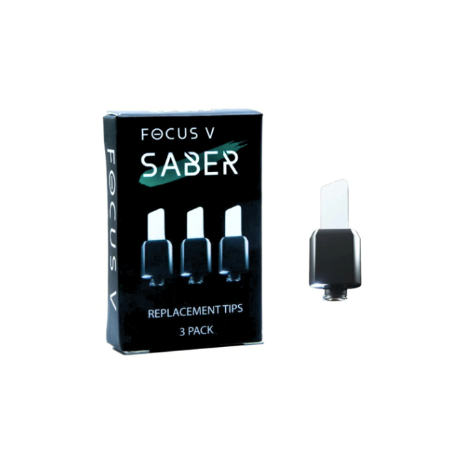Focus V Saber replacement tips packaging pack of 3