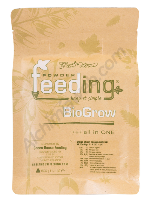 Greenhouse Feeding BioGrow