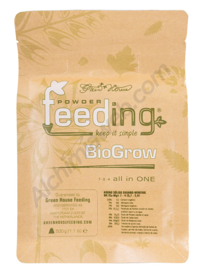 Greenhouse Feeding BioGrow