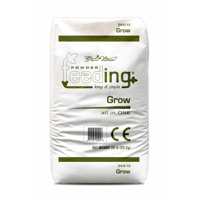 Greenhouse Feeding BioGrow 25kg powdered nutrients for sale