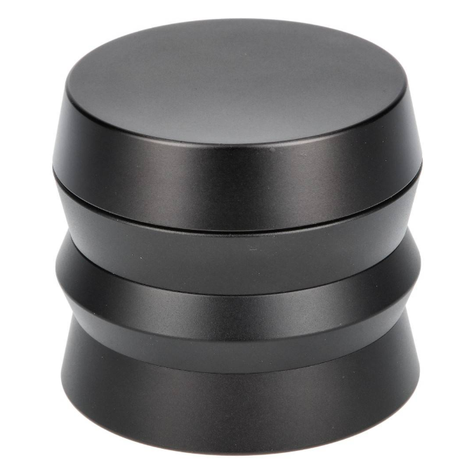 HOJ grinder black in colour. side view and closed