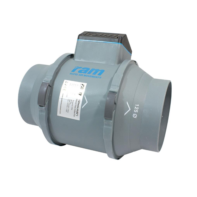 RAM Mixed Flow Inline fans
