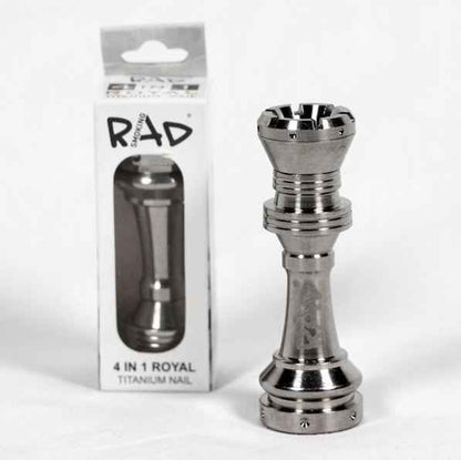 RAD Royal King and Queen Titanium 4‑in‑1 Nail