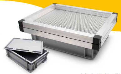 Vibrations Aluminium Screen & Collection Tub