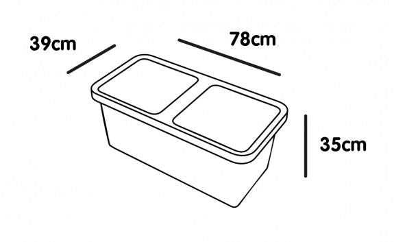 Urbalive Berberis DUO Self-Watering Planter