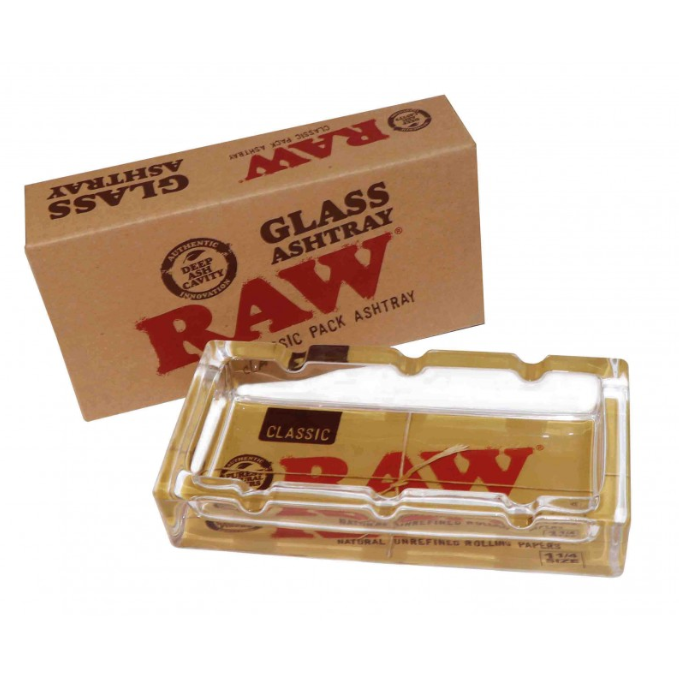 RAW Classic Pack Glass Ashtray