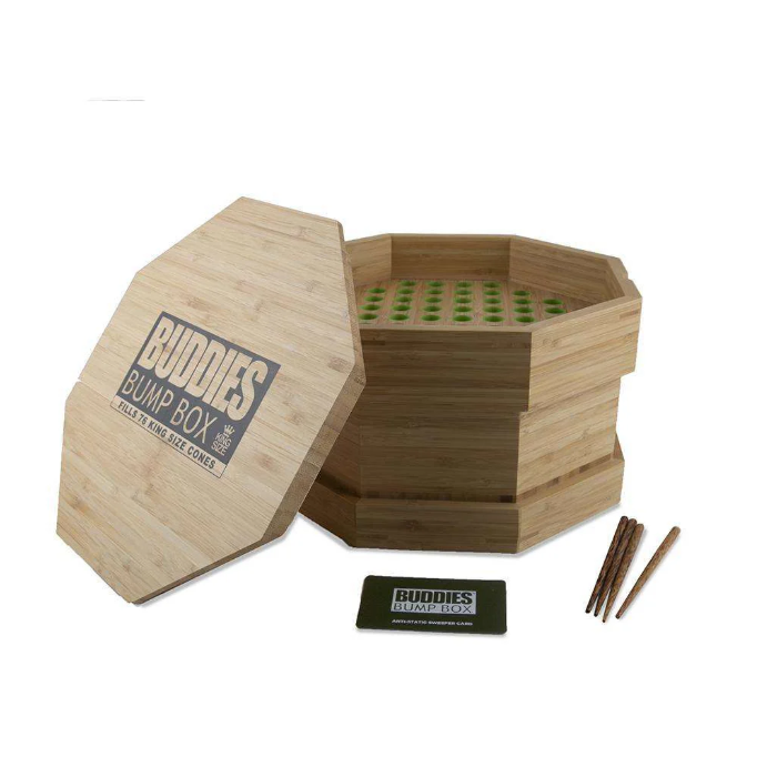 Buddies Bump Box Bamboo Kingsize (Fills 76) - Pot-tential Grows
