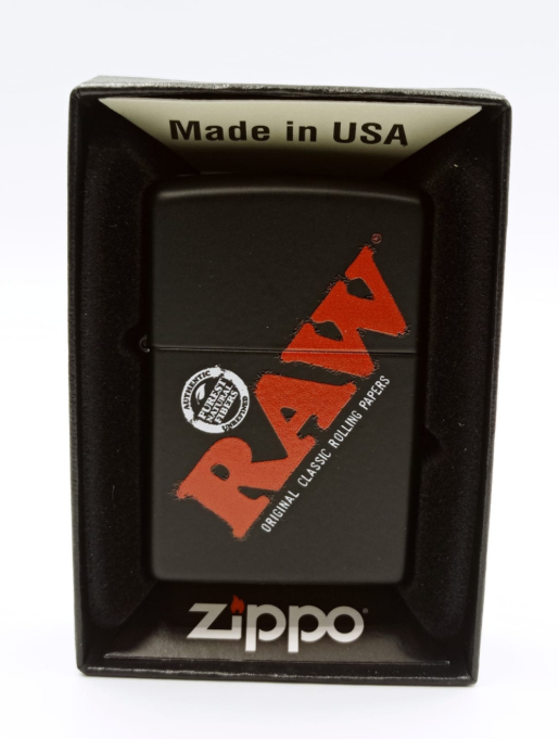 Raw Zippo Classic Black