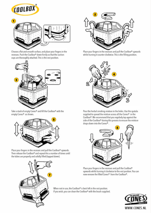 The Cool Box Filling Unit King Size (Fills 120) - Pot-tential Grows