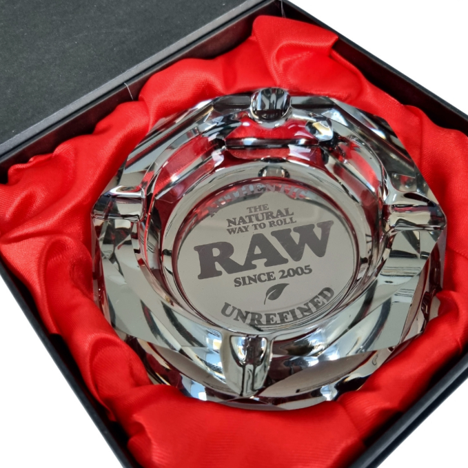 RAW Prism Glass Ashtray