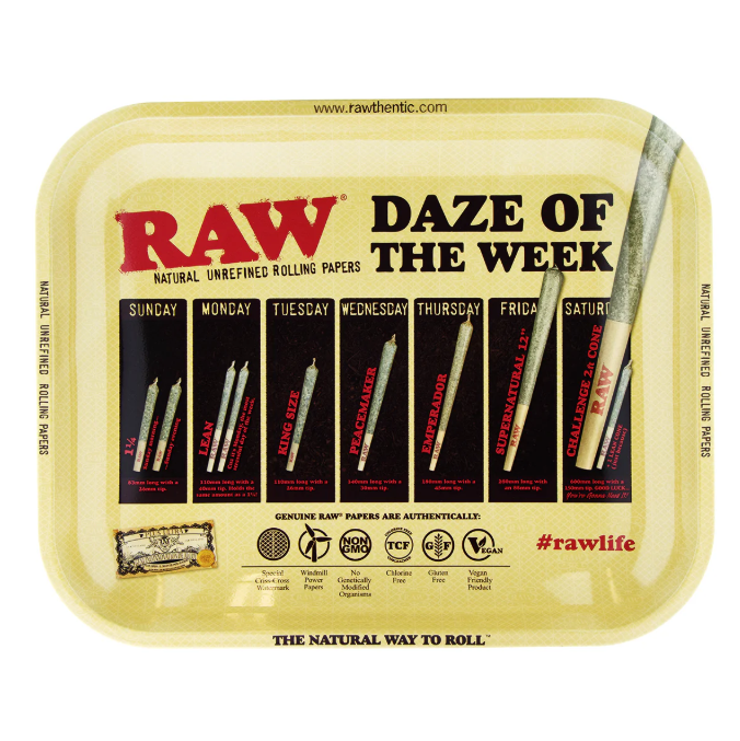 RAW Daze Of The Week Tray Large