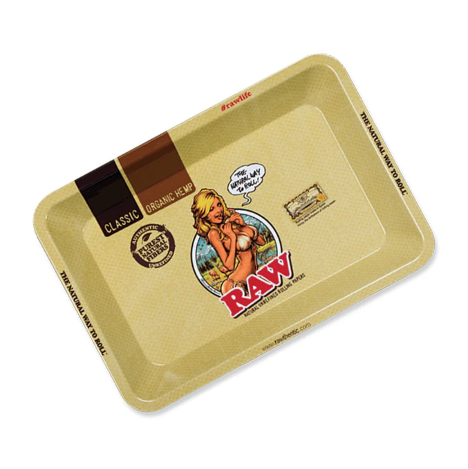 RAW Girl Rolling Tray
