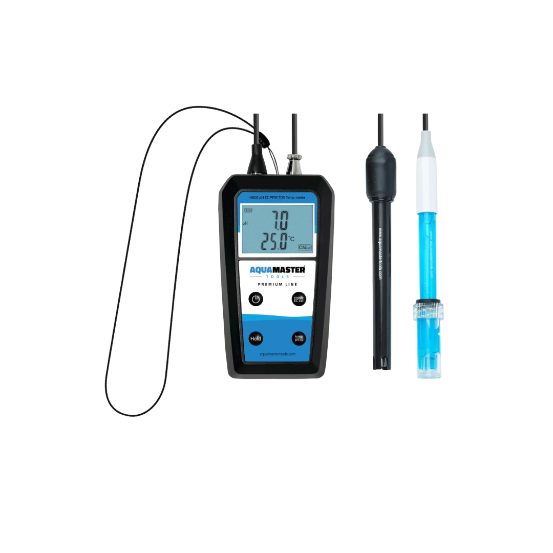 H600 Pro Handheld pH EC TDS PPM Temp Meter