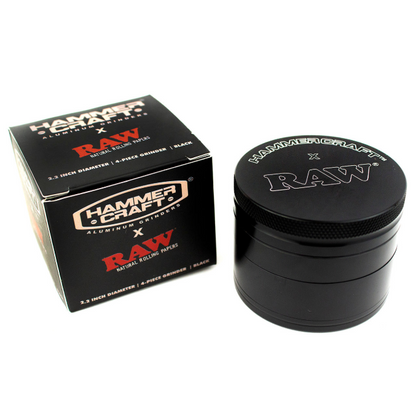 Hammercraft x RAW 4‑Piece Grinders