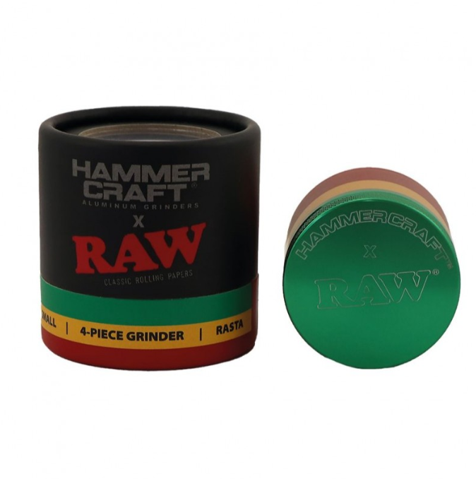 Hammercraft x RAW 4‑Piece Grinders
