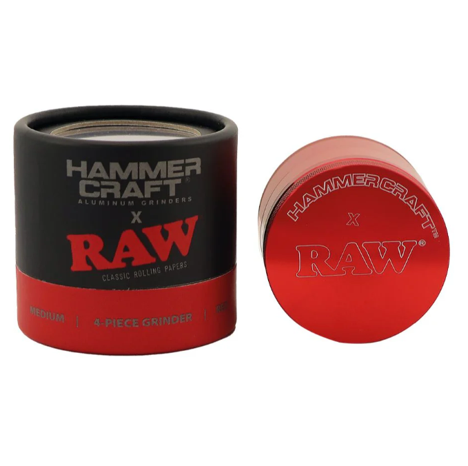 Hammercraft x RAW 4‑Piece Grinders
