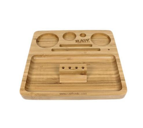 RAW Bamboo Rolling Tray