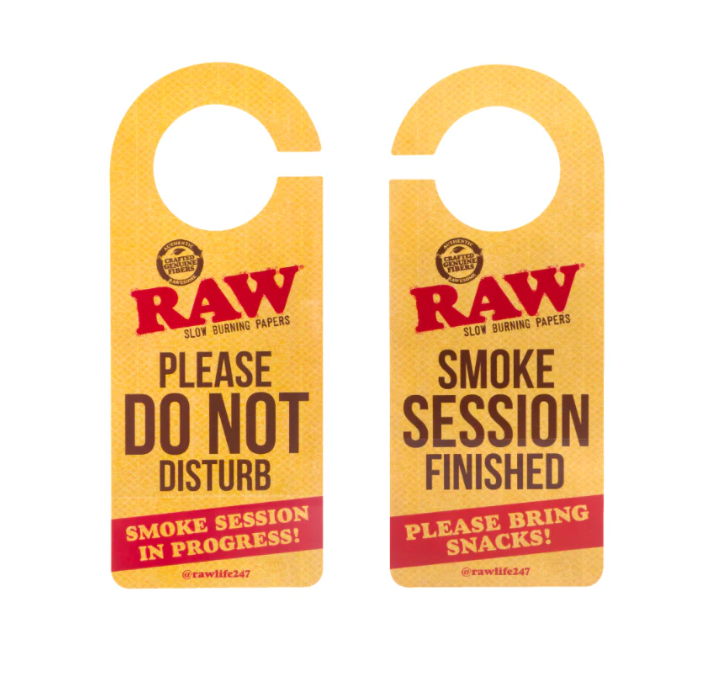 RAW Do Not Disturb Door Hanger