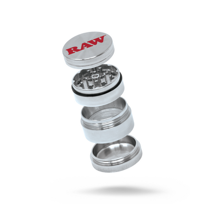 RAW Stainless Steel 4-Piece Shredder 60mm