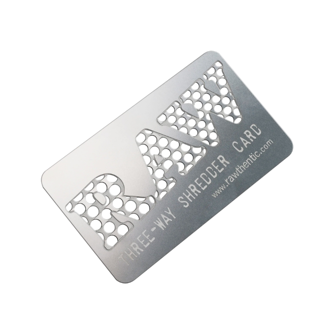 RAW 3-Way Shredder Card