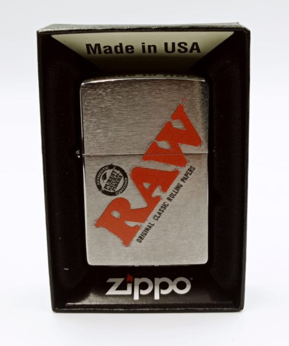 RAW Zippo Silver