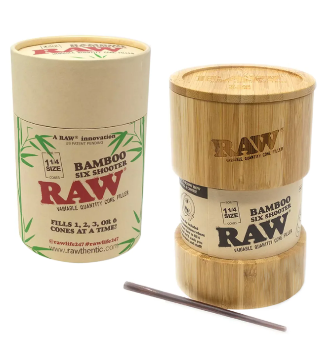 RAW Bamboo Six Shooter